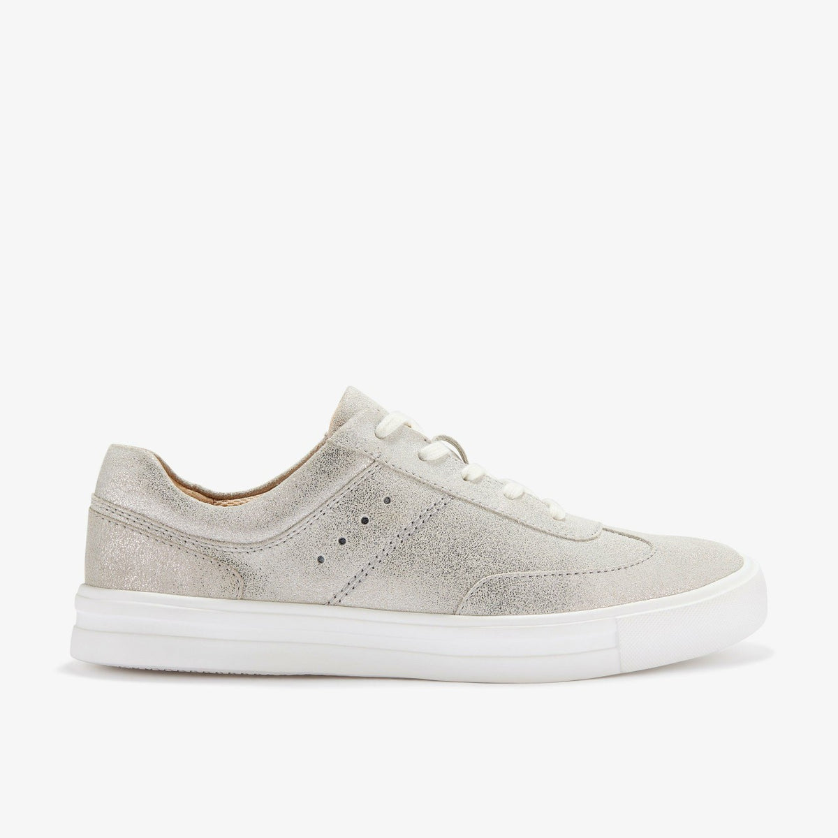 Makea Court Metallic Leather - Clarks Women