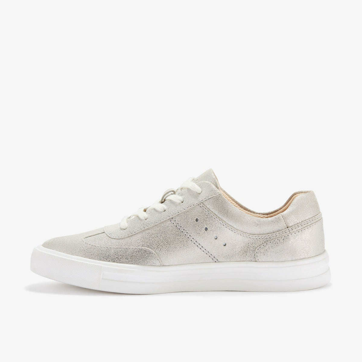 Makea Court Metallic Leather - Clarks Women