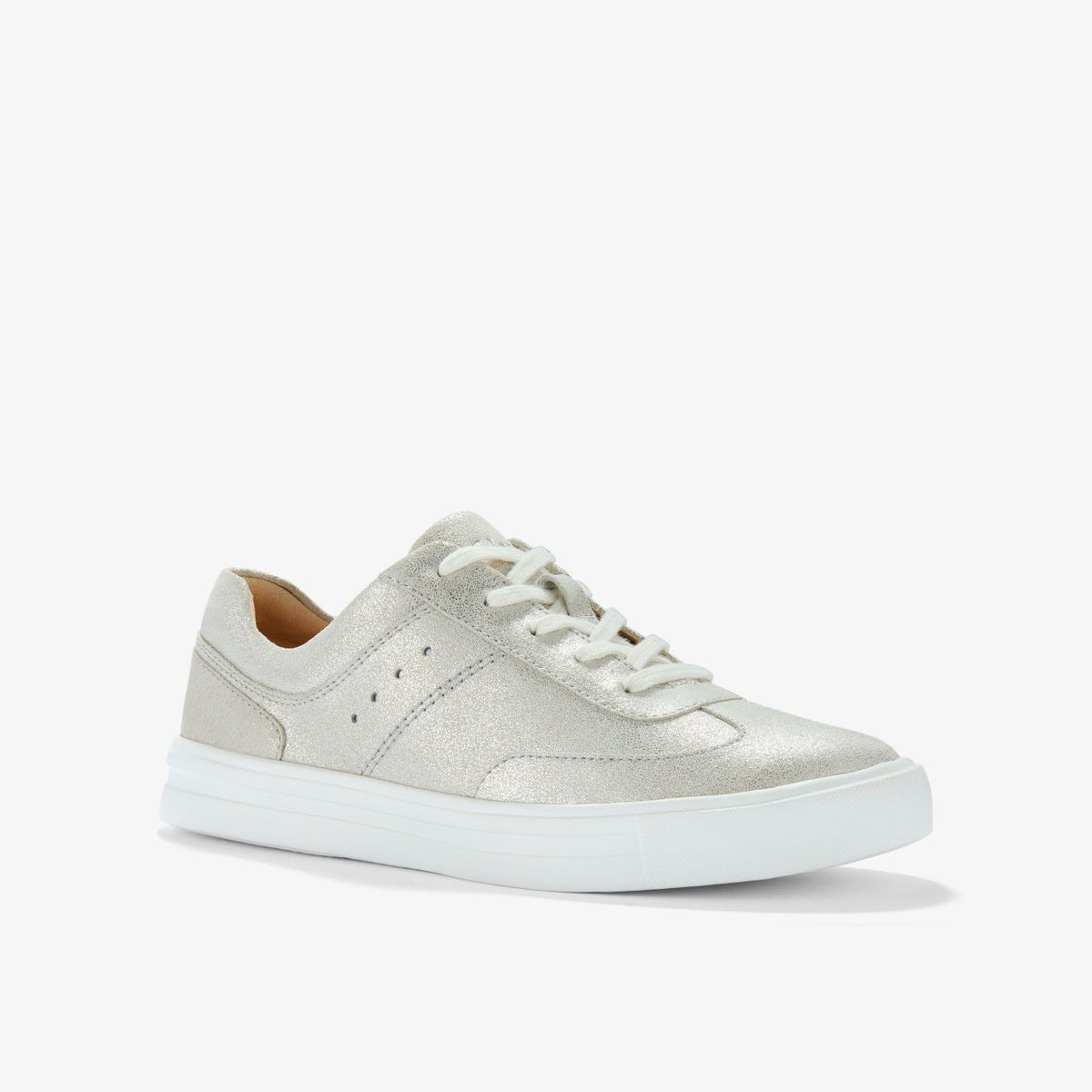 Makea Court Metallic Leather - Clarks Women