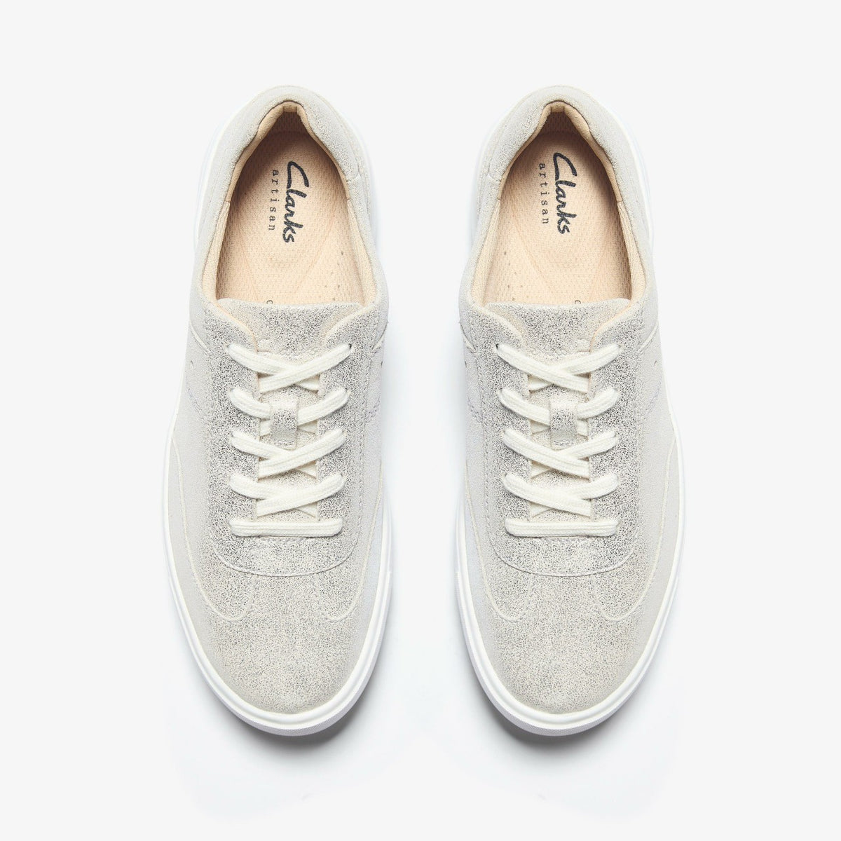 Makea Court Metallic Leather - Clarks Women