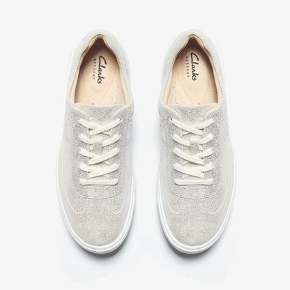 Makea Court Metallic Leather - Clarks Women