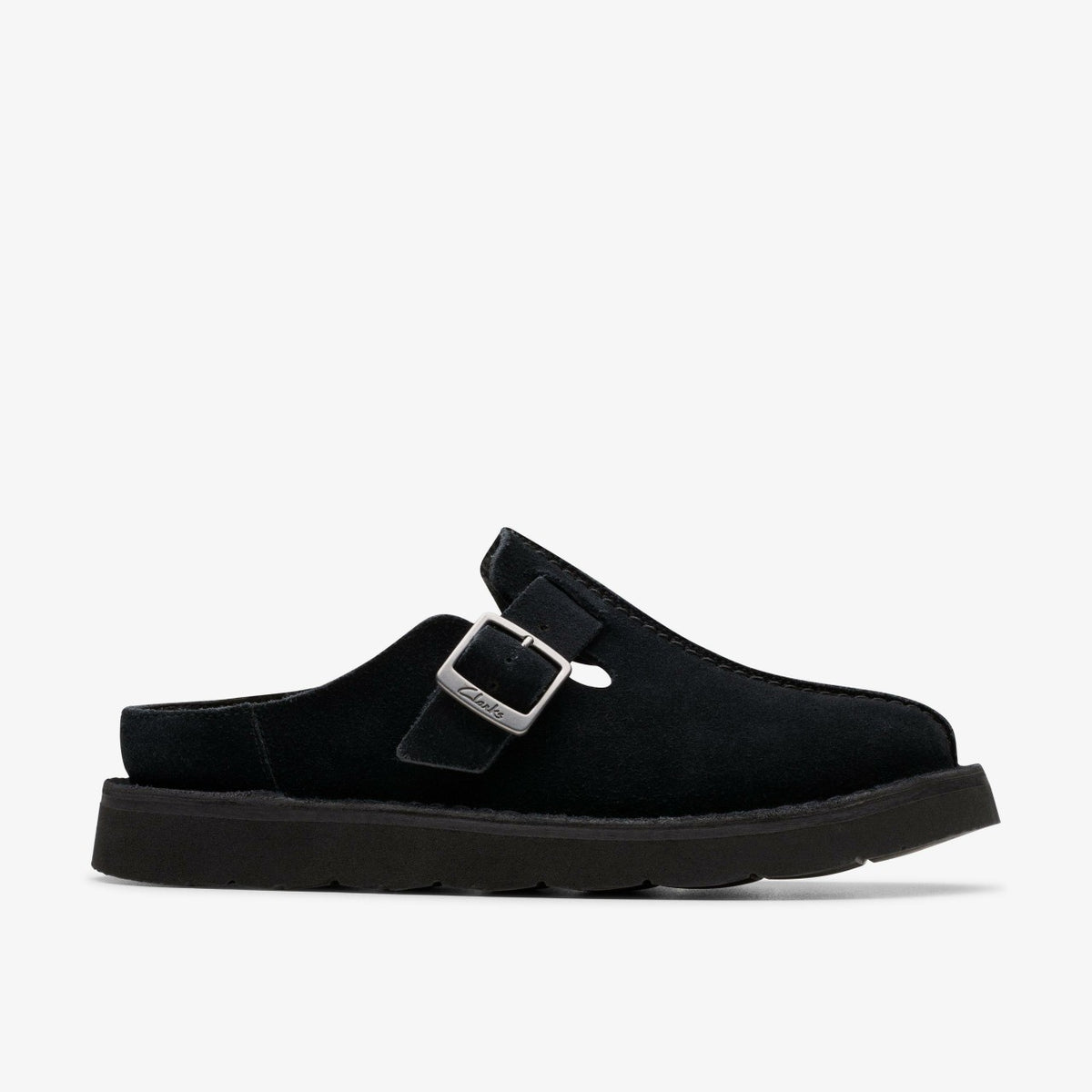 Solsbury Mule Black Suede - Clarks Women