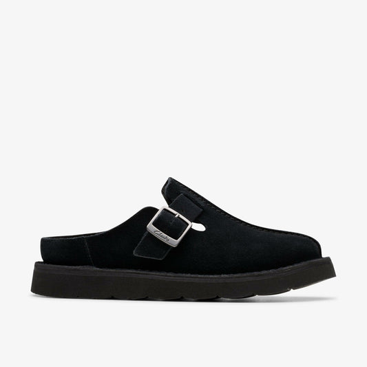 Solsbury Mule Black Suede - Clarks Women
