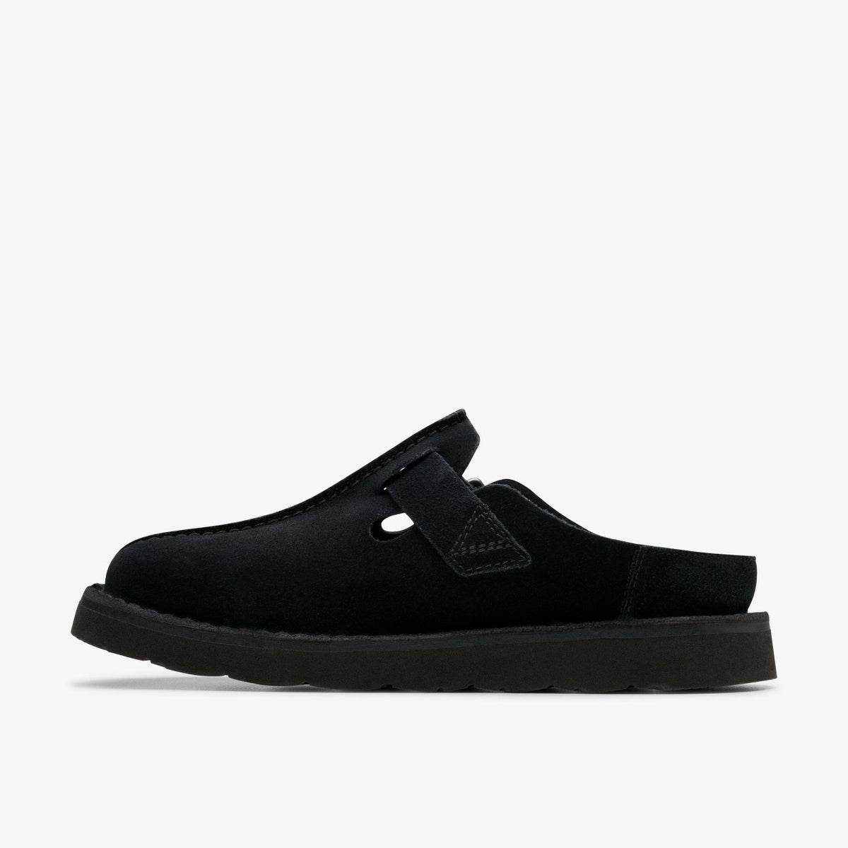 Solsbury Mule Black Suede - Clarks Women