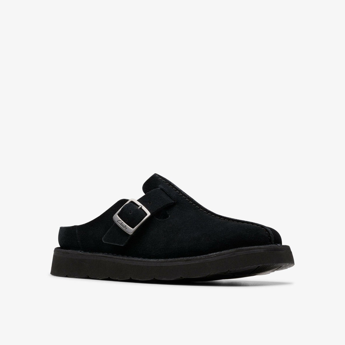 Solsbury Mule Black Suede - Clarks Women