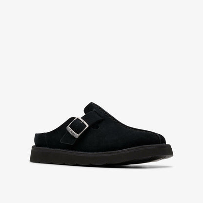 Solsbury Mule Black Suede - Clarks Women