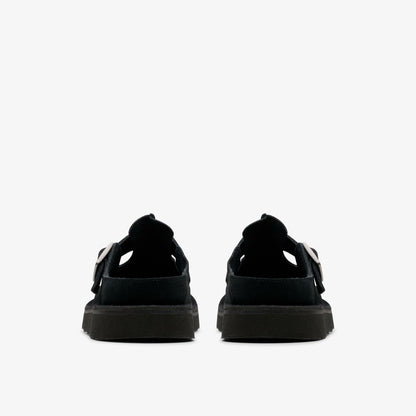 Solsbury Mule Black Suede - Clarks Women
