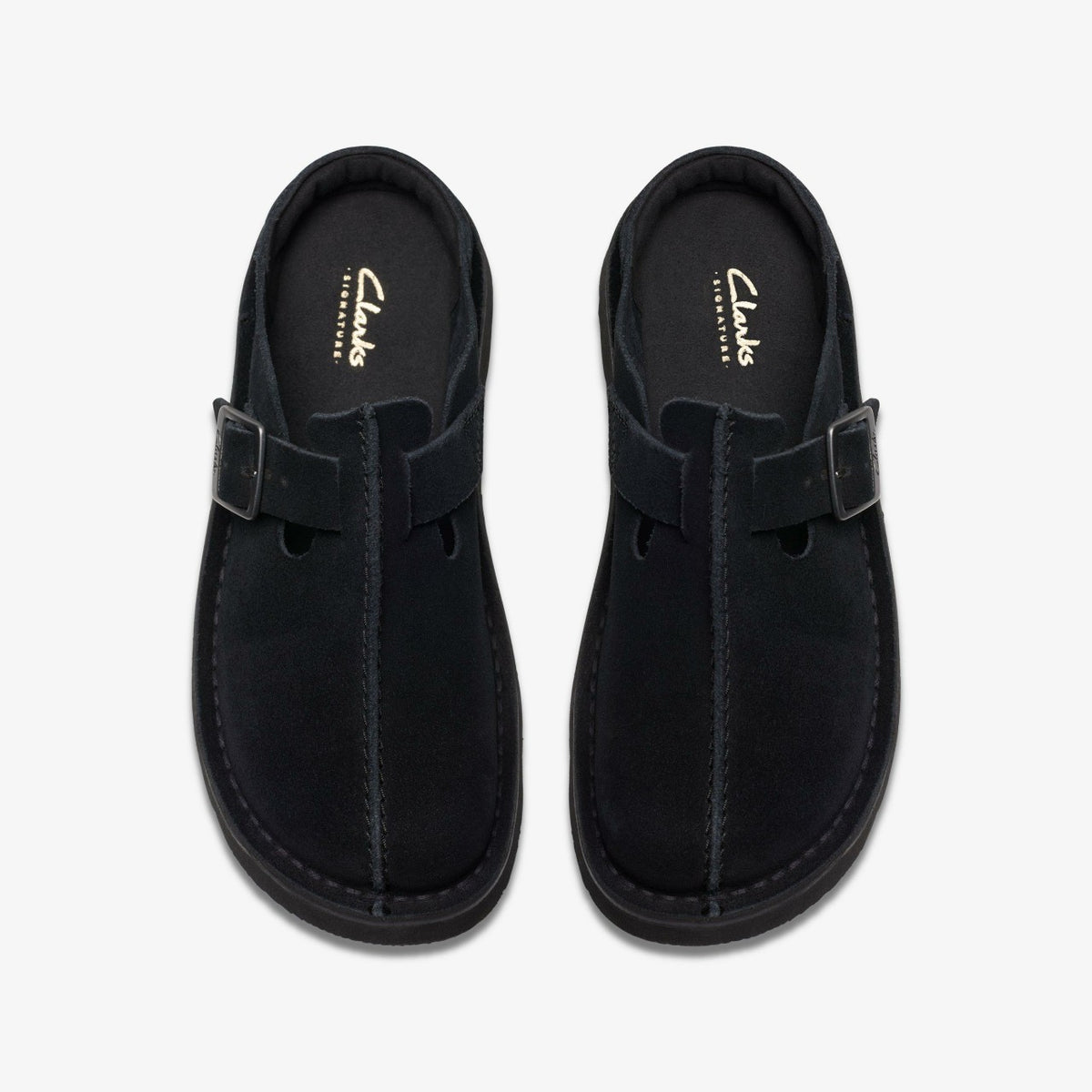 Solsbury Mule Black Suede - Clarks Women
