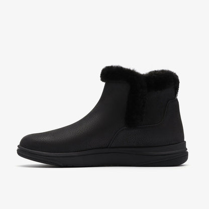 Brinkley Fur Black Combination - Clarks Women