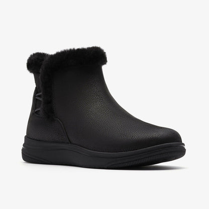 Brinkley Fur Black Combination - Clarks Women