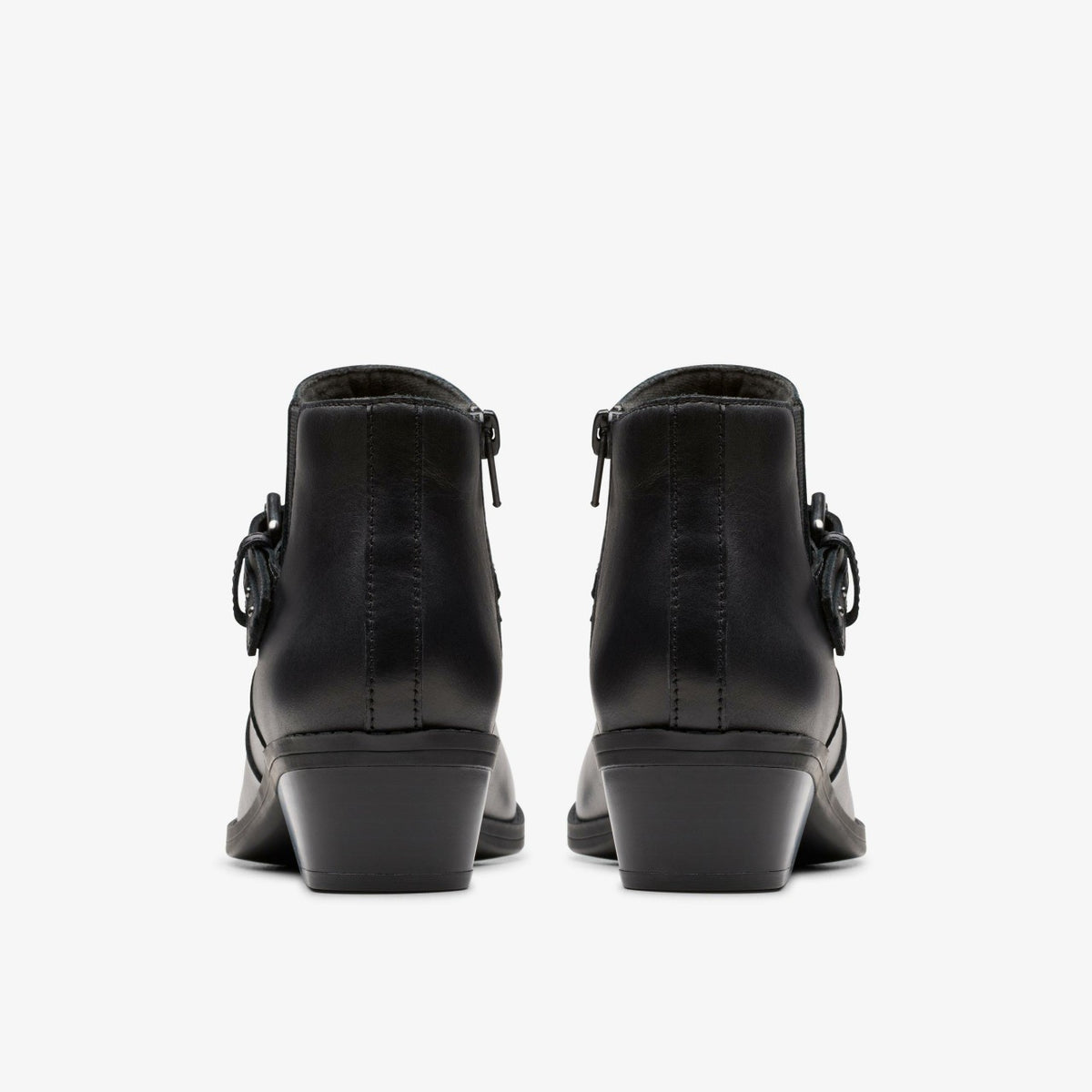 Danyelle Wish Black Leather - Clarks Women