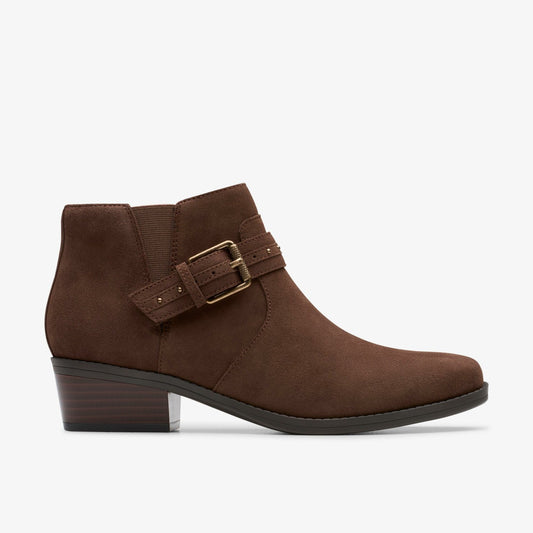 Danyelle Wish Brown Suede - Clarks Women