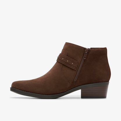 Danyelle Wish Brown Suede - Clarks Women