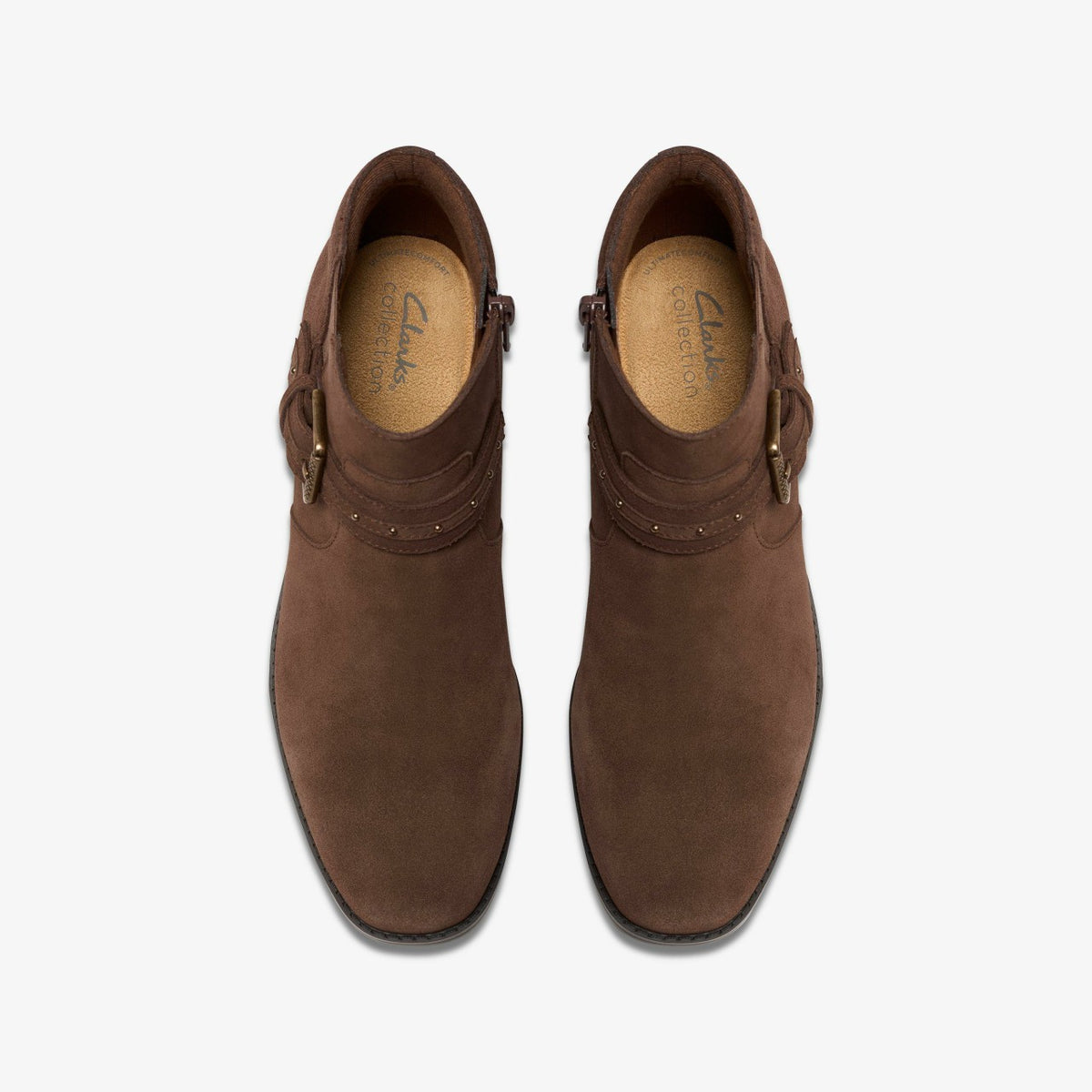 Danyelle Wish Brown Suede - Clarks Women