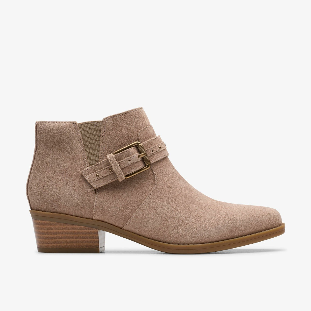 Danyelle Wish Light Taupe Suede - Clarks Women