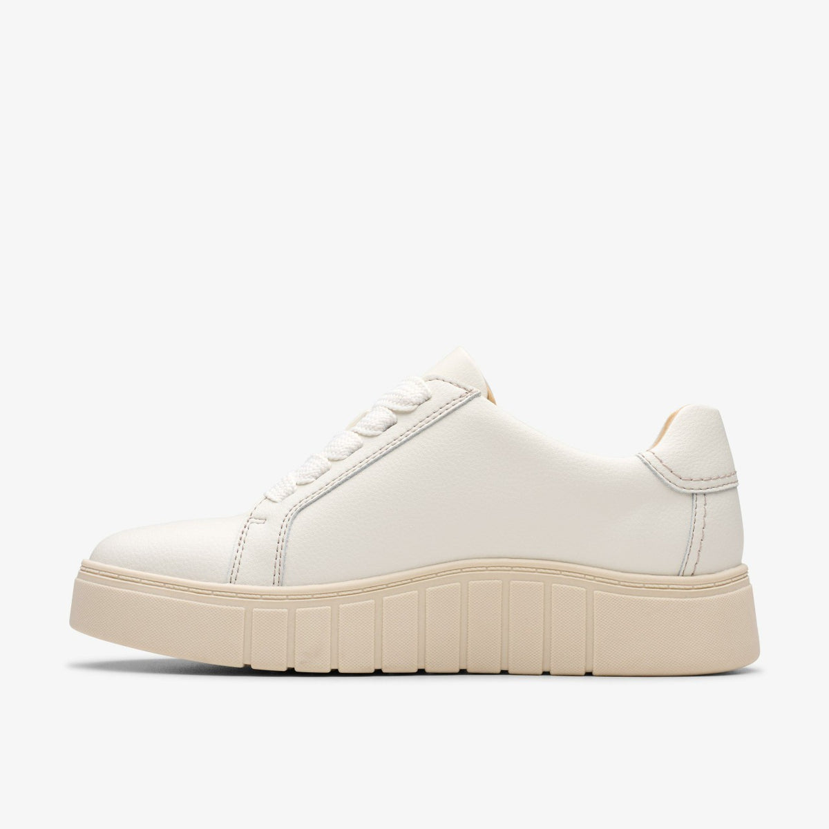 Mykah Joy Off White Leather - Clarks Women