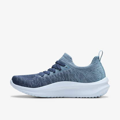 Solevana Lace Light Blue Combination - Clarks Women
