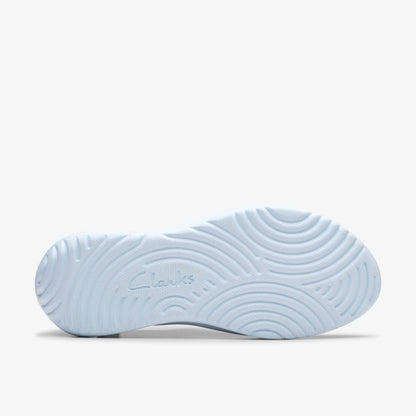 Solevana Lace Light Blue Combination - Clarks Women