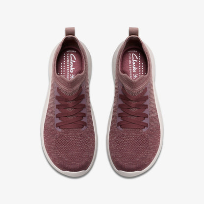 Solevana Lace Merlot Combination - Clarks Women