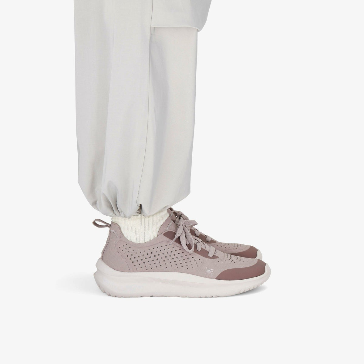 Solevana Tie Mauve Combination - Clarks Women