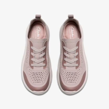 Solevana Tie Mauve Combination - Clarks Women