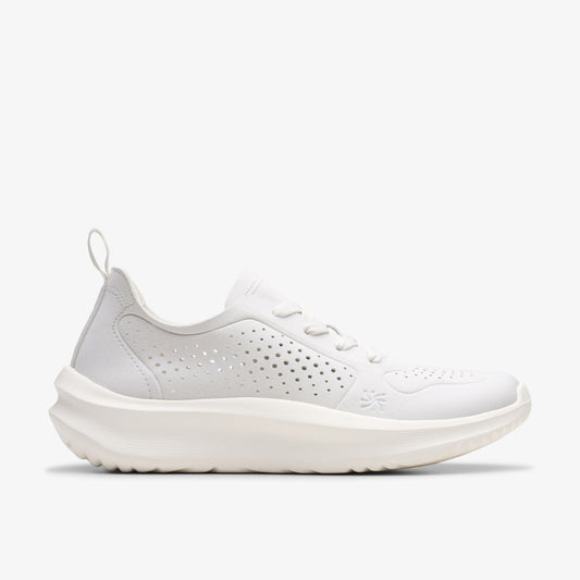 Solevana Tie Off White - Clarks Women