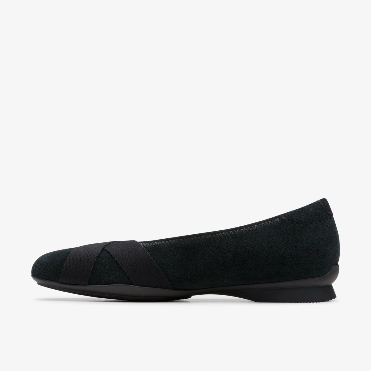 Jazmynn Gem Black Suede - Clarks Women