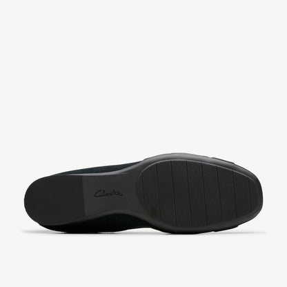 Jazmynn Gem Black Suede - Clarks Women