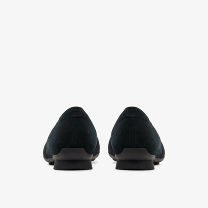 Jazmynn Gem Black Suede - Clarks Women