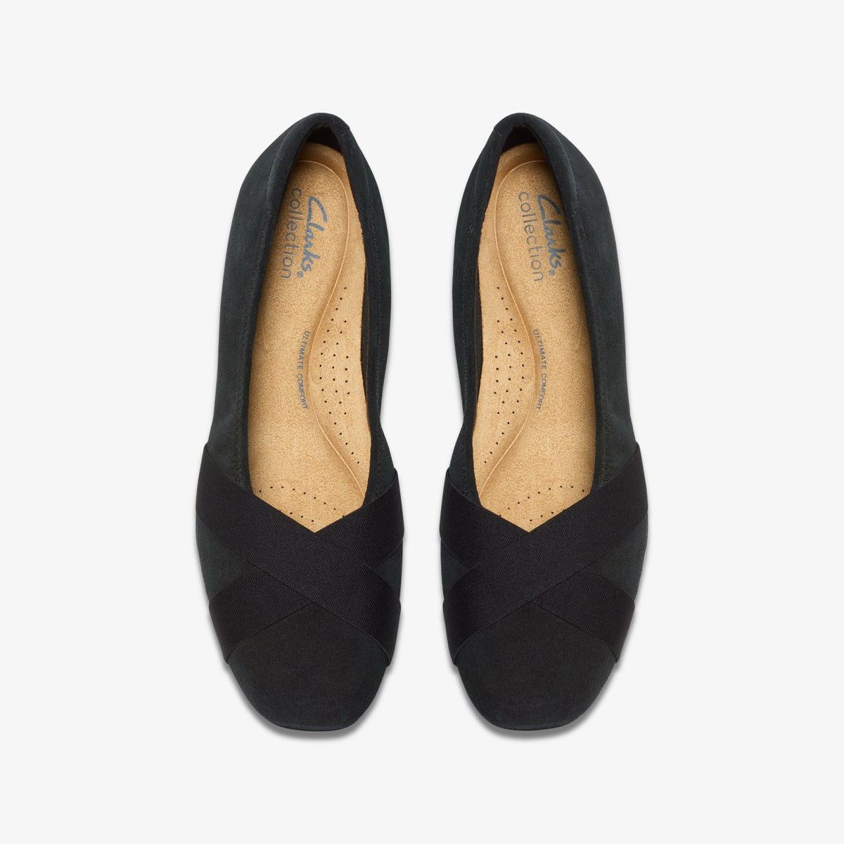 Jazmynn Gem Black Suede - Clarks Women