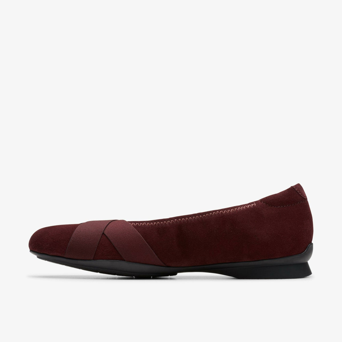 Jazmynn Gem Merlot Suede - Clarks Women