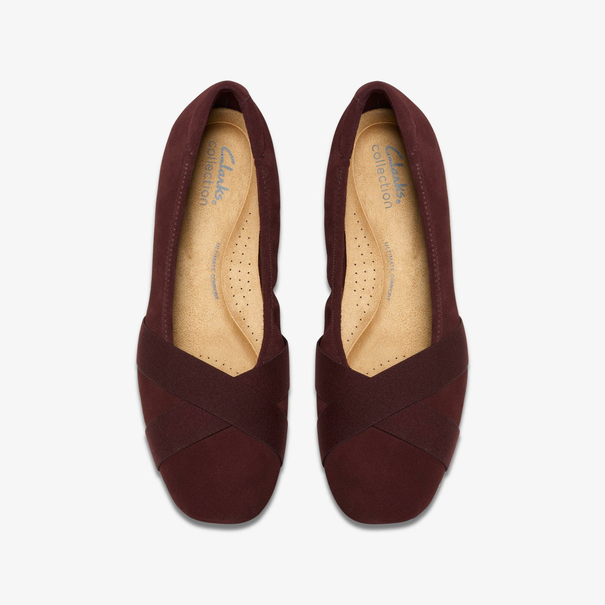 Jazmynn Gem Merlot Suede - Clarks Women