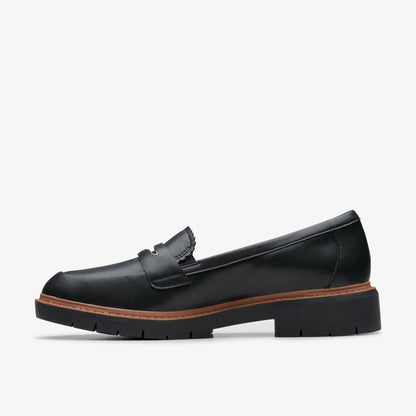 Westlynn Glow Black Leather - Clarks Women