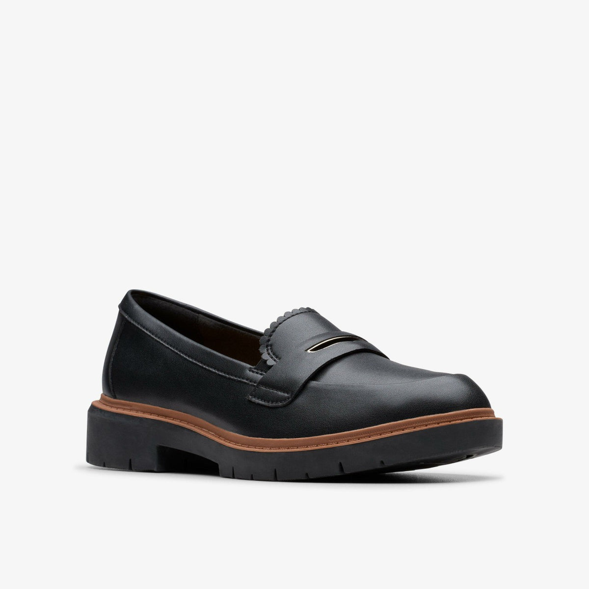 Westlynn Glow Black Leather - Clarks Women