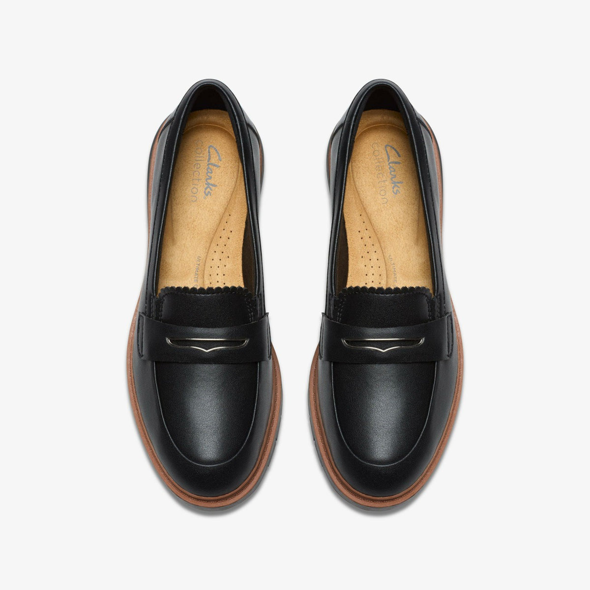 Westlynn Glow Black Leather - Clarks Women