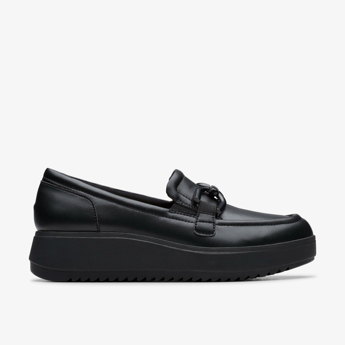 Zylah Top Black Leather - Clarks Women