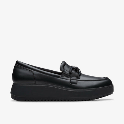 Zylah Top Black Leather - Clarks Women