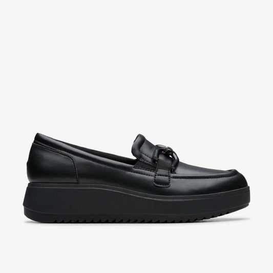 Zylah Top Black Leather - Clarks Women