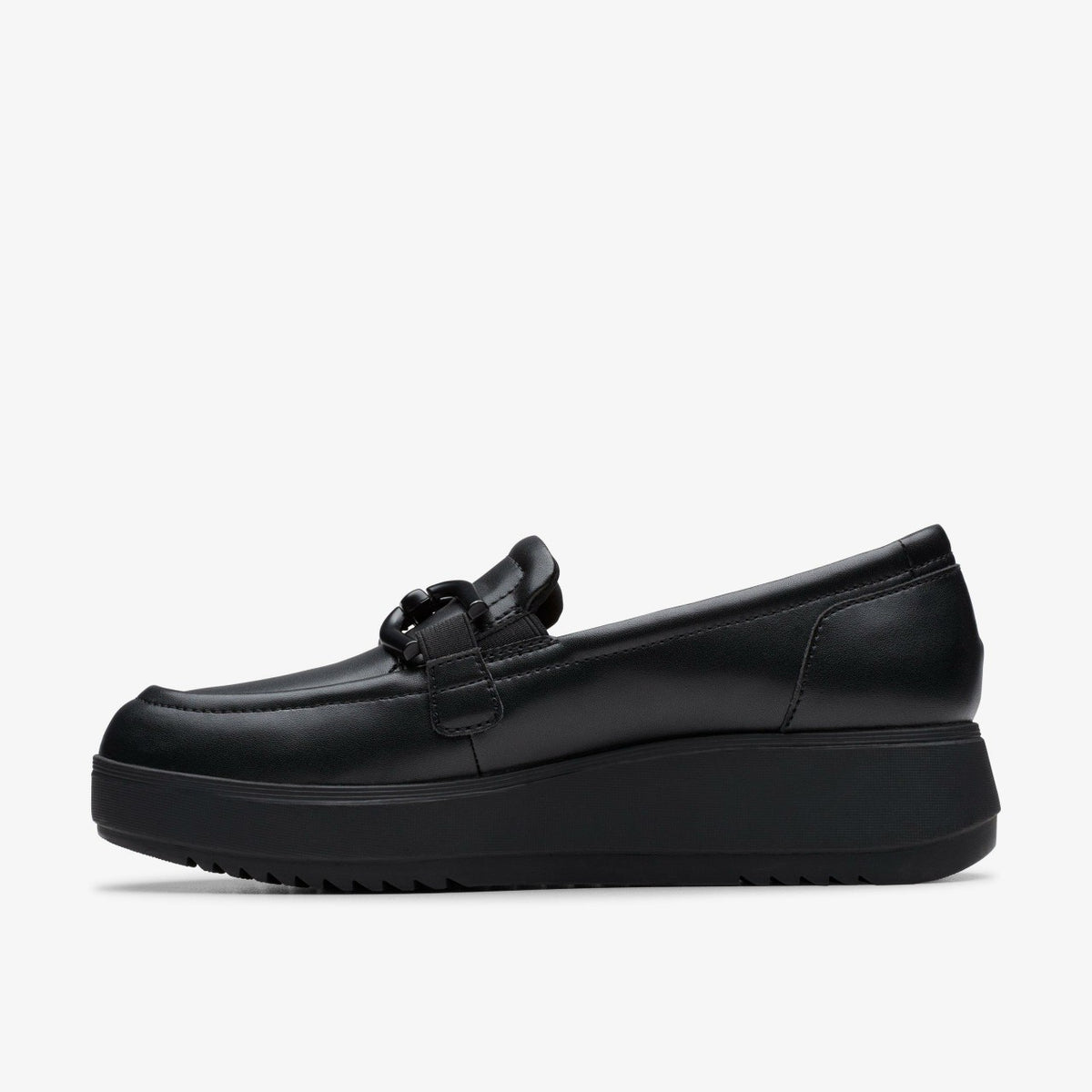 Zylah Top Black Leather - Clarks Women
