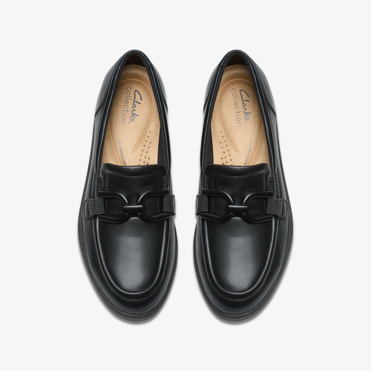Zylah Top Black Leather - Clarks Women
