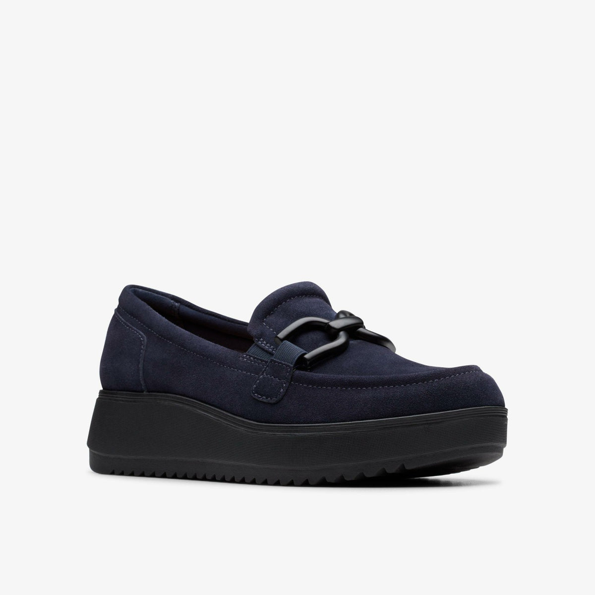 Zylah Top Navy Suede - Clarks Women
