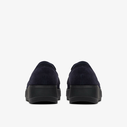 Zylah Top Navy Suede - Clarks Women