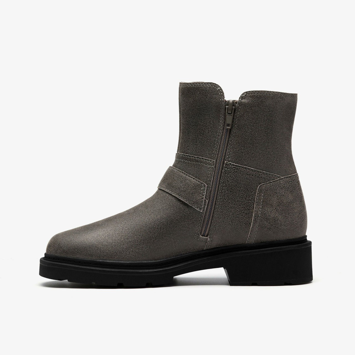 Lauryl Bay Dark Grey Leather - Clarks Women