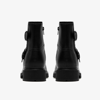 Lauryl Bay Black Leather - Clarks Women