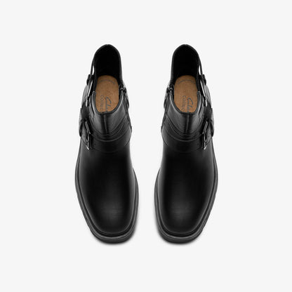 Lauryl Bay Black Leather - Clarks Women