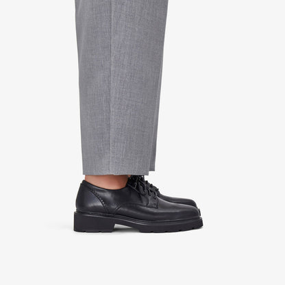 Lauryl Lace Black Leather - Clarks Women