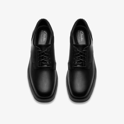 Lauryl Lace Black Leather - Clarks Women
