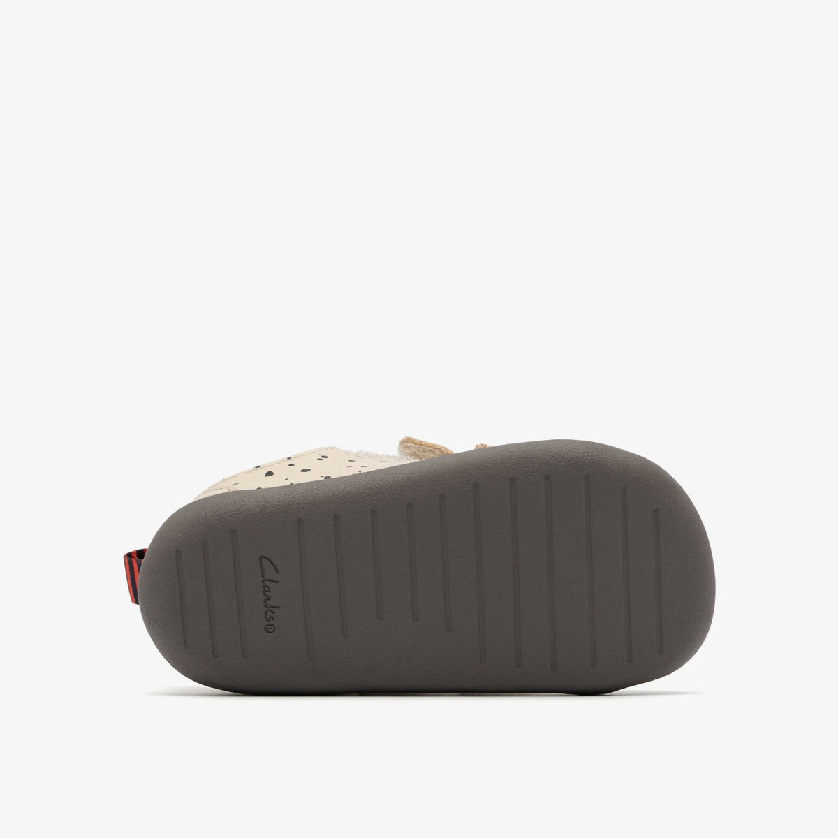 Roamer Wish Toddler Off White Print - Clarks Kids