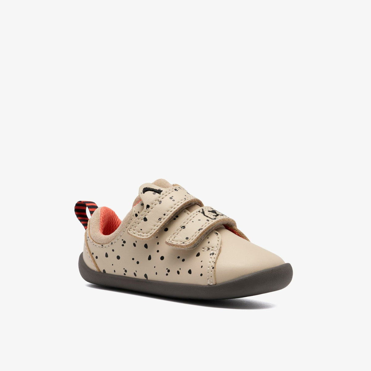 Roamer Wish Toddler Off White Print - Clarks Kids