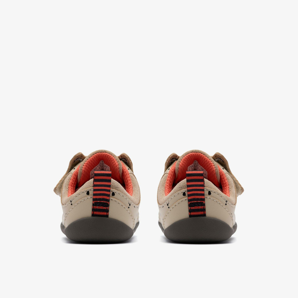 Roamer Wish Toddler Off White Print - Clarks Kids
